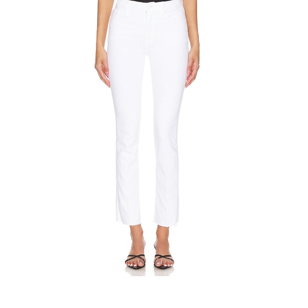 Good American Good Legs Staight white jeans